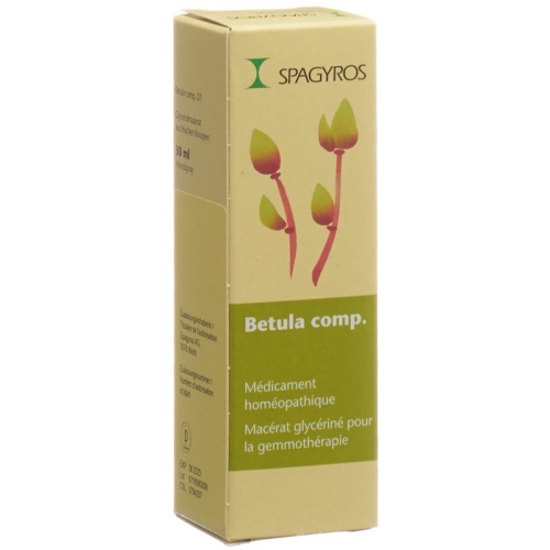 Spagyros Gemmo Betula comp Glyc Maz D 1 30 ml buy online