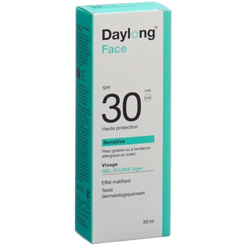 Daylong Sensitive Face gel fluid SPF30 30 ml