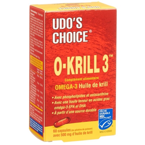 Udo's Choice O 3 Krill Licaps Bio 60 pcs