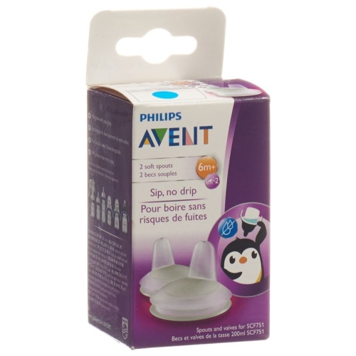 Avent Philips spare beak Sip No Drip cup blue / pink