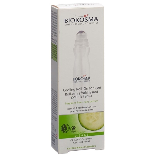 Biokosma Basic cooling eye roll-on 15ml
