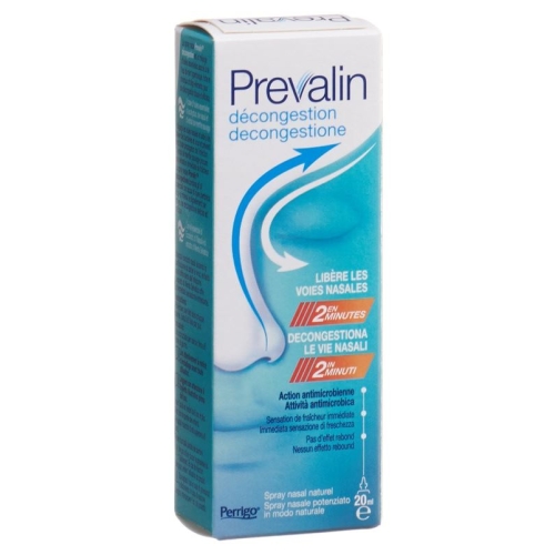 Prevalin nose freely nasal spray 20 ml