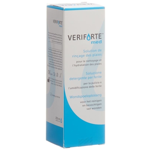 Veriforte med 250 ml of wound irrigation solution
