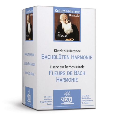 Herbal pastor Künzle Herbal Bach Flowers Harmony Btl 20 pcs