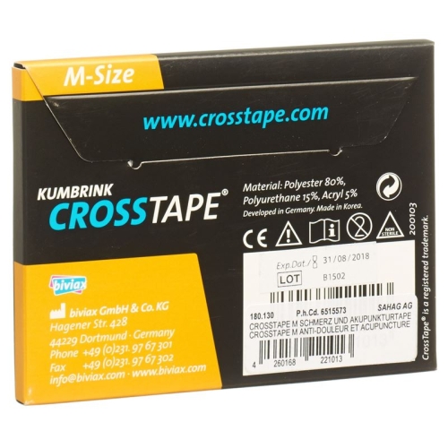 Cross Tape pain acupuncture Tape M 180 pcs