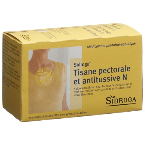 Sidroga breast and Hustentee N 20 Btl 2 g