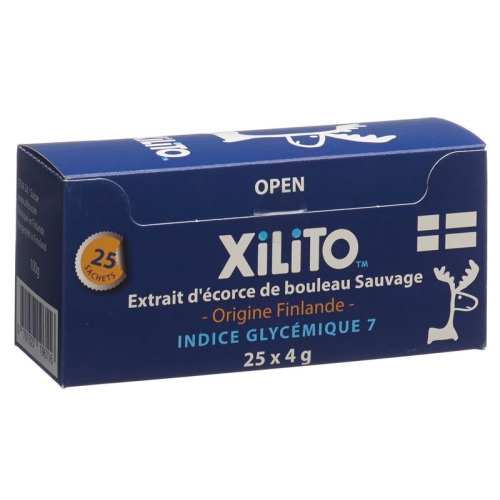 Xylitol Xilito Birkenzucker Finland 25 Battalion 4 g