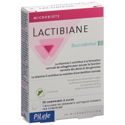 LACTIBIANE teeth and gums Lutschtabl 30 pcs