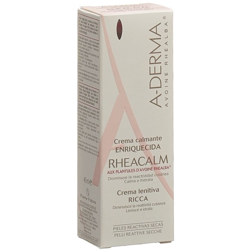 A-DERMA RHEACALM Soothing Cream rich 40 ml