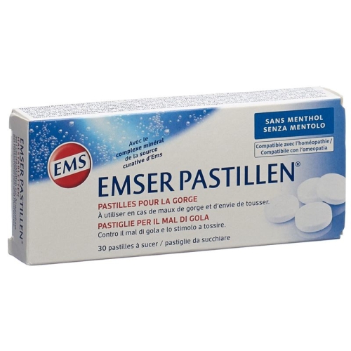 Emser without menthol 30 lozenges