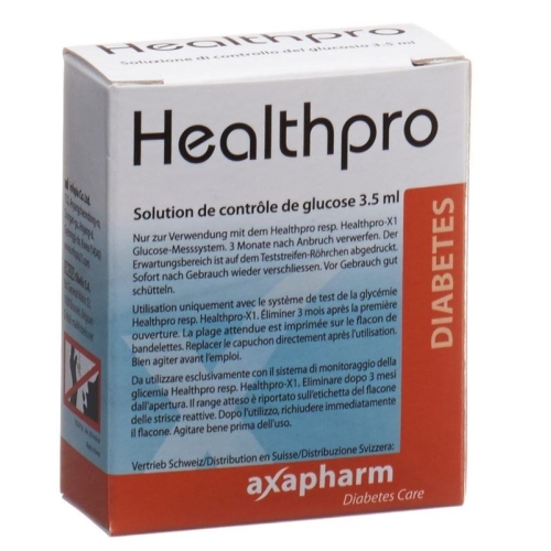 Healthpro Axapharm control solution high Fl 3.5 ml
