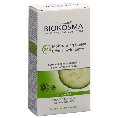 Biokosma Basic 24 Moisturizer Organic Cucumber 30ml