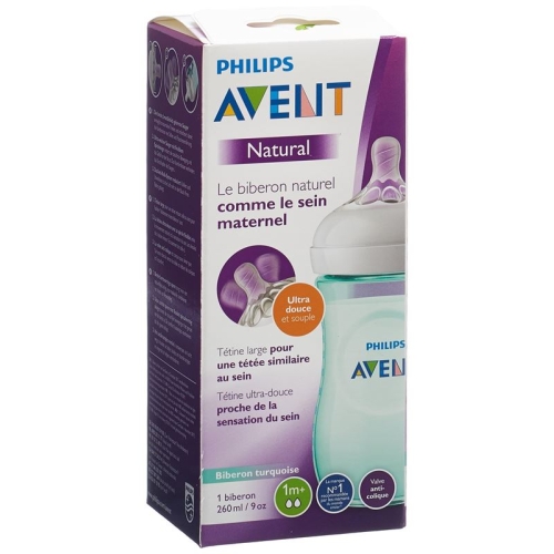 Avent Philips Naturnah bottle 260ml turquoise