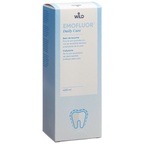 Emofluor Daily care mouthwash 400 ml Fl