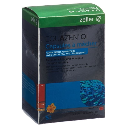 Equazen IQ Strawberry Flavor 180 chewing capsules