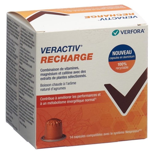 Veractiv Recharge Nespresso Capsules aluminium 14 pieces buy online