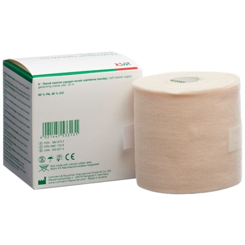 Exemplary load latex-free cohesive bandage 8cmx20m cream