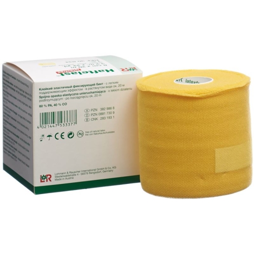 Exemplary load latex-free cohesive bandage 8cmx20m yellow