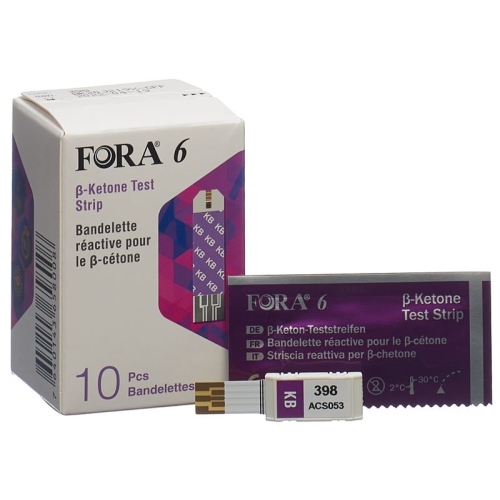 Fora 6 ?-keton Teststreifen 10 Stück buy online