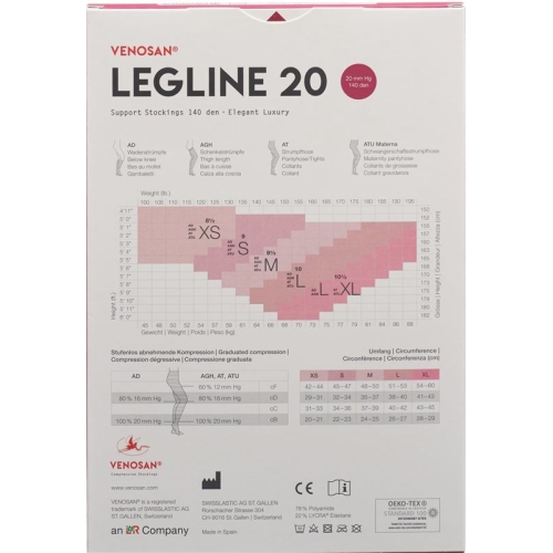 Venosan Legline 20 A-ghz S Sahara 1 Paar buy online