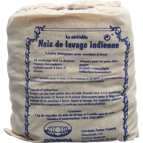 Govinda Waschnuesse Schalen M Waschsaeck Beutel 1kg buy online