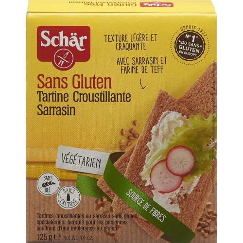 Schär Knusperbrot dark gluten free 125 g