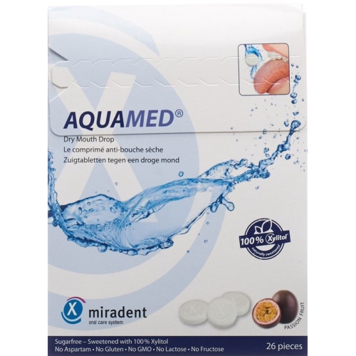 Miradent AQUAMED mouth dryness lozenge 60 g