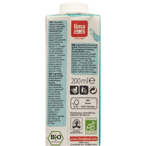 Lima Cuisine Oat Hafer 200ml buy online