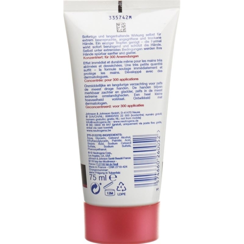 Neutrogena hand cream perfumed 50ml + 50% free 75 ml