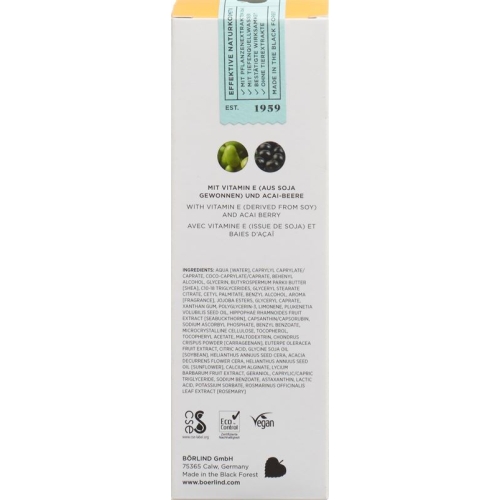 Börlind Beauty Mask Vitamins Duo 40 ml