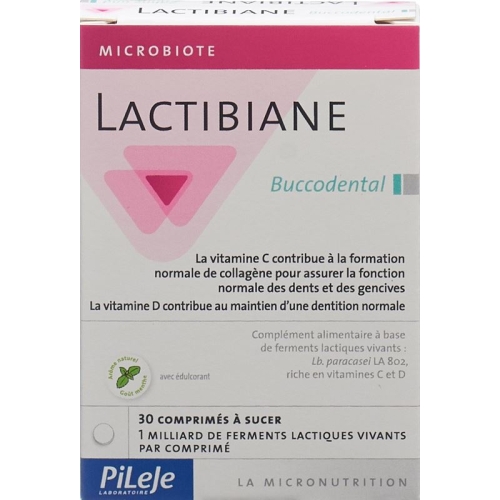 LACTIBIANE teeth and gums Lutschtabl 30 pcs