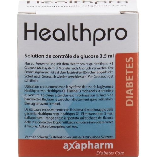 Healthpro Axapharm control solution high Fl 3.5 ml
