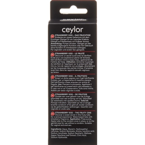 Ceylor Lubricant Strawberry Kiss 100ml buy online