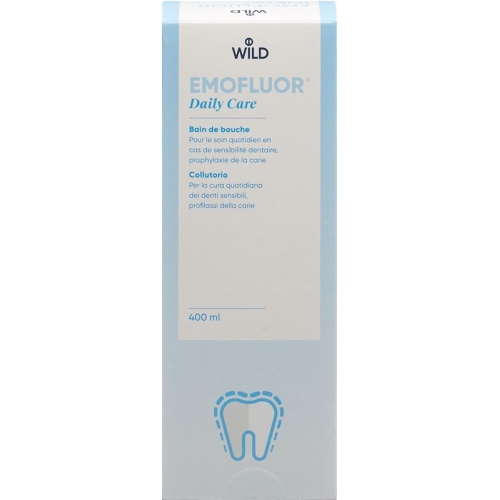 Emofluor Daily care mouthwash 400 ml Fl