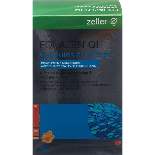 Equazen IQ Strawberry Flavor 180 chewing capsules