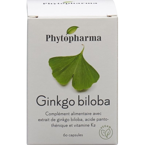 Phytopharma Ginkgo Biloba 60 capsules