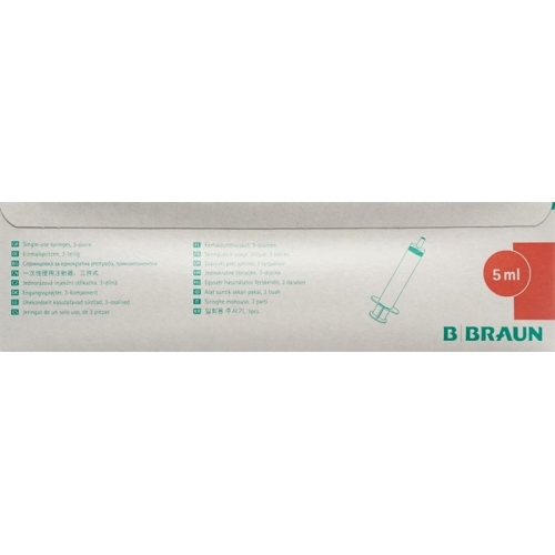 Omnifix Spritze Luer-Lock 5ml 100 Stück buy online