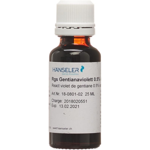 Haens Gentianaviolett 0.5% 25ml buy online