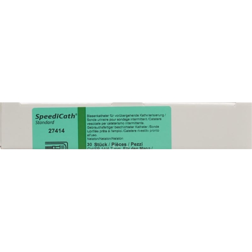 SpeediCath Nelaton Männer Einmalkatheter Grün 4.7/14mm 40cm lang 30 Stück buy online