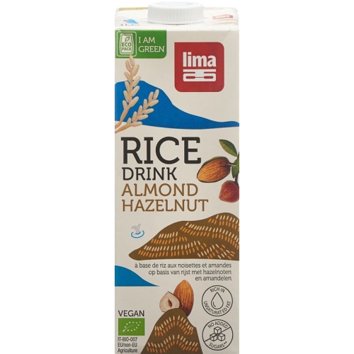 Lima Rice Drink Haselnuss Mandel 1L buy online