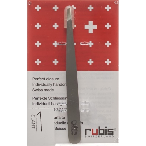 Rubis Classic Pinzette Schräg Stahl 6613 buy online