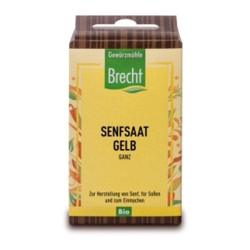 Brecht Gelbe Senfsaat Ganz Bio Ref 60g buy online