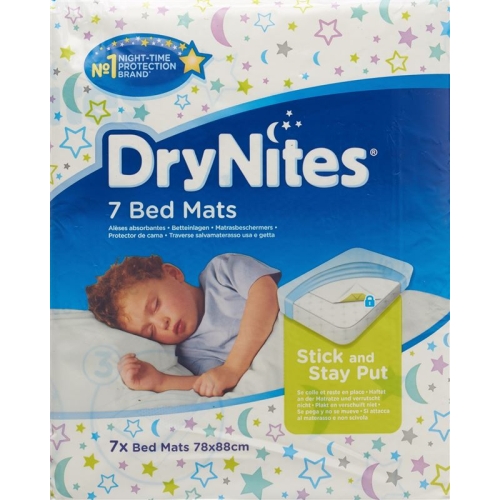Huggies Drynites Bettunterlagen Bed Mats 7 Stück buy online