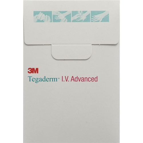 3M Tegaderm I.V. Advanced 7x8cm 100 Stück buy online