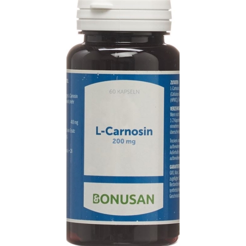 Bonusan L-carnosine Kaps 200 mg of 60 pcs