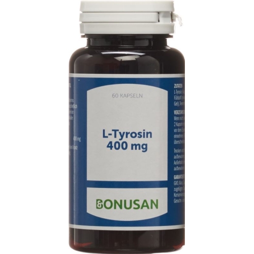 Bonusan L-tyrosine 400 mg Kaps 60 pcs