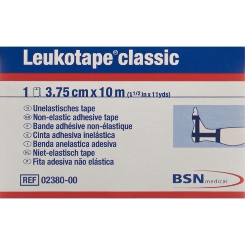 Leukotape classic plaster tape 10mx3.75cm black