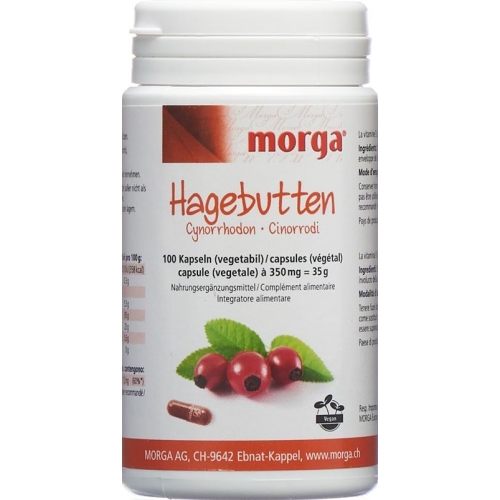 Morga rosehip Vegicaps 100 pcs