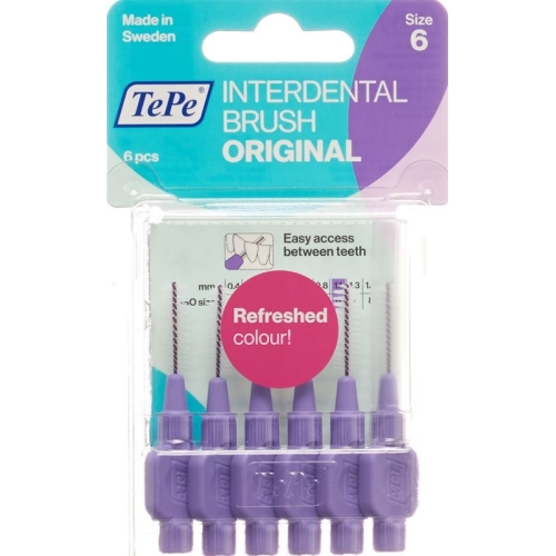 TePe Interdental Brush 1.1mm purple Blist 6 pcs