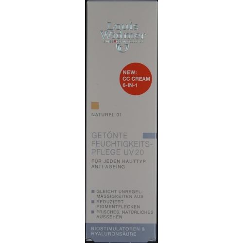 Louis Widmer Soin Soin Teintée UV 20 01 Natural perfume